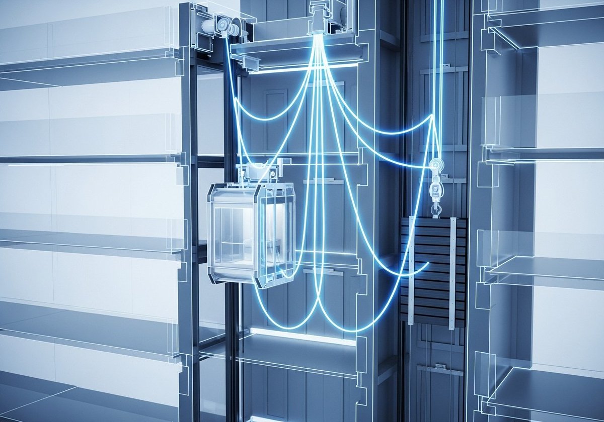 murat__amac's tweet image. 3-) The Silent Lifters

Elevators defy gravity with surprising ease, thanks to a simple yet powerful trick: counterweights! These hidden forces balance the cab, making ascents and descents incredibly energy-efficient. Engineering stealth at its finest!

#ElevatorDesign #Mechanica