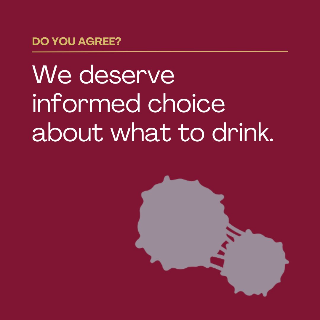 We deserve to make our own informed choice about what we want to drink, including knowing that alcohol causes cancer.