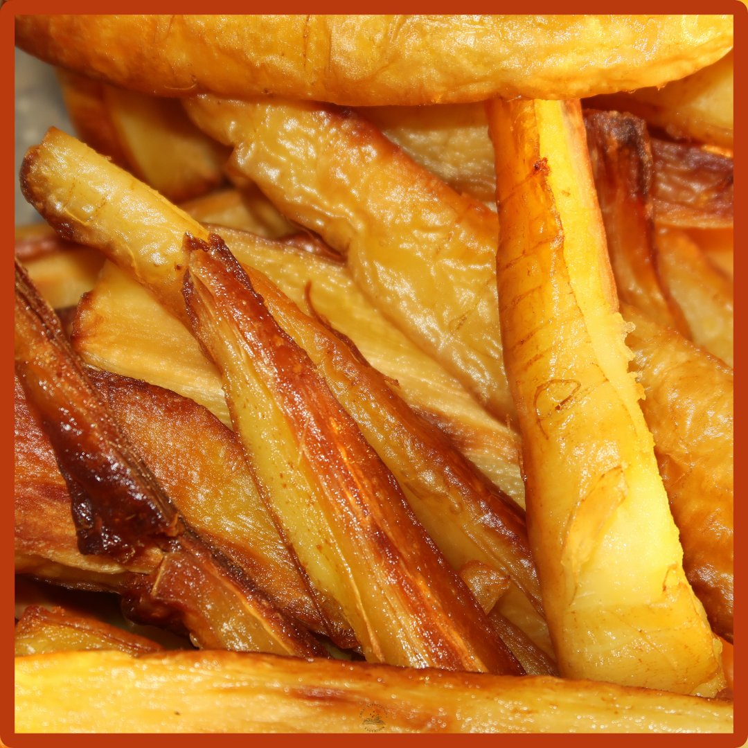 ‘Parsnip’ began as the Latin ‘pastinaca’—a word for both parsnip and carrot, and for the fork used to dig them up. Across Europe, the name still traces those Roman roots.
greatexpectationseducation.uk/musings-words-…