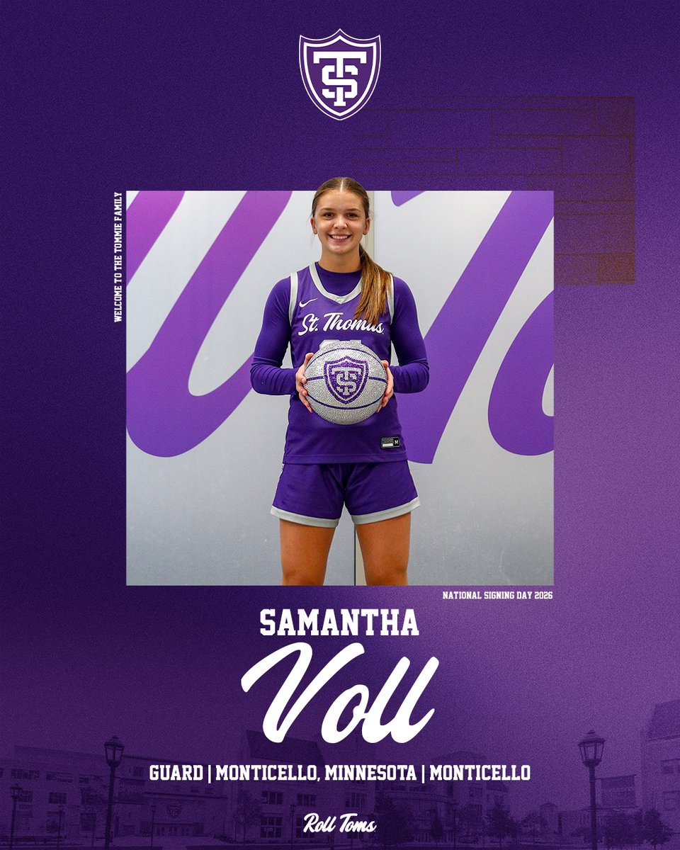 TommieWBBall's tweet photo. Signed. Sealed. Delivered. 

Welcome Sam!

#RollToms #WeOverMe https://t.co/QqXcHfc0x4