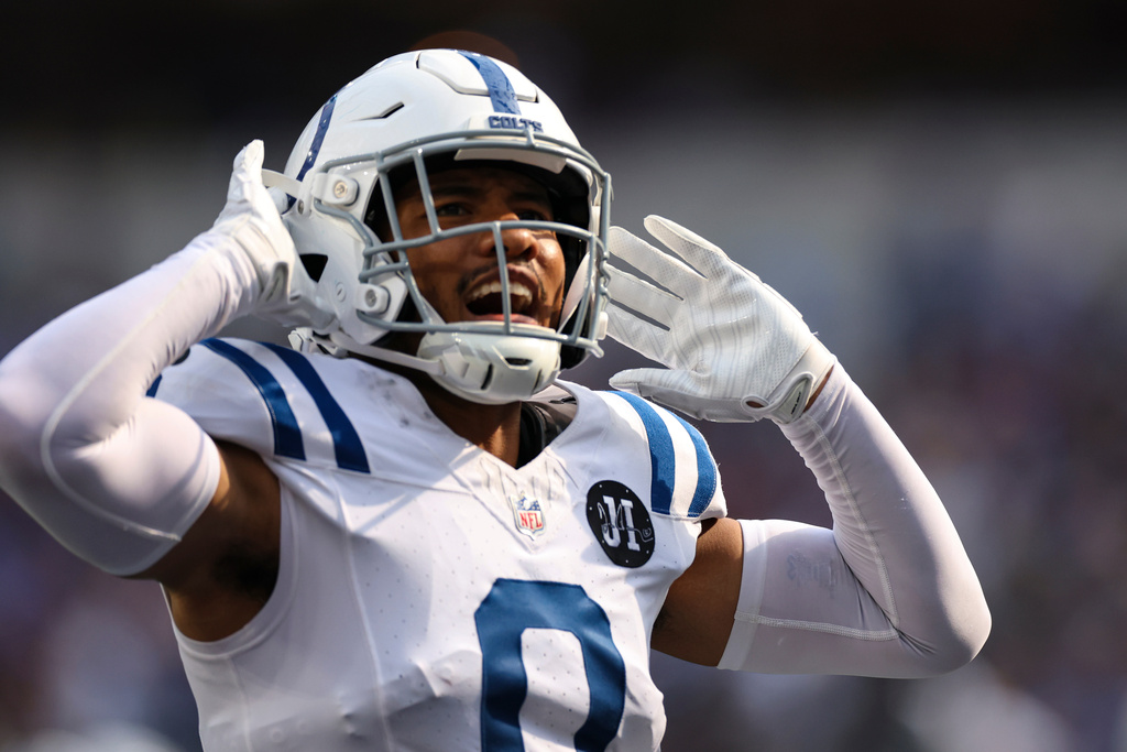 PFHOFAmbassador's tweet photo. CAMRYN BYNUM, @Colts DB -
In Week 10, Bynum, recorded a sack, in Germany, in 2.3 seconds - the fastest sack by any NFL DB since Brian Branch, Lions, in Week 16, 2023 (Per NGS) #ForTheShoe #Colts #Indianapolis #NFL #NFLBerlin #NFLWeek10 #NFLTwitter #NFLNews #ATLvsIND #NFLPicks