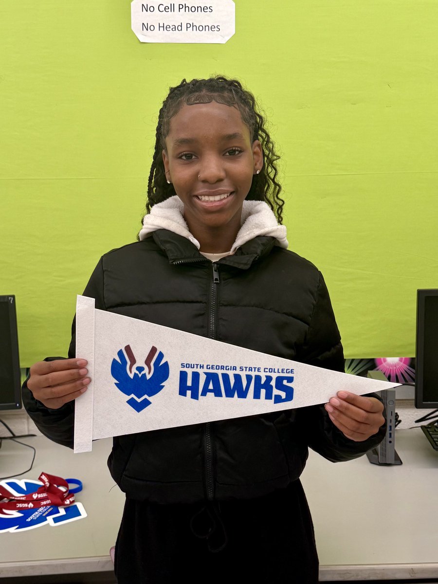 #FutureHawks Apply to College Day at Ware County High School!