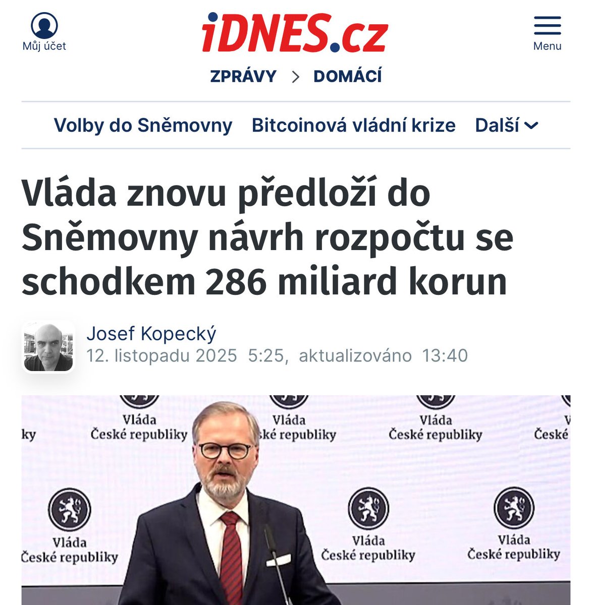 JitkaVolfovapsp's tweet photo. Po nekonečných tahanicích a odkladech vláda konečně zvládla to nejtěžší – kliknout na „Odeslat“. 💻📨 Rozpočet míří do Sněmovny! Trvalo to sice věčnost, ale hlavně že máme splněno. ✔️ https://t.co/6dTzJZHfDQ