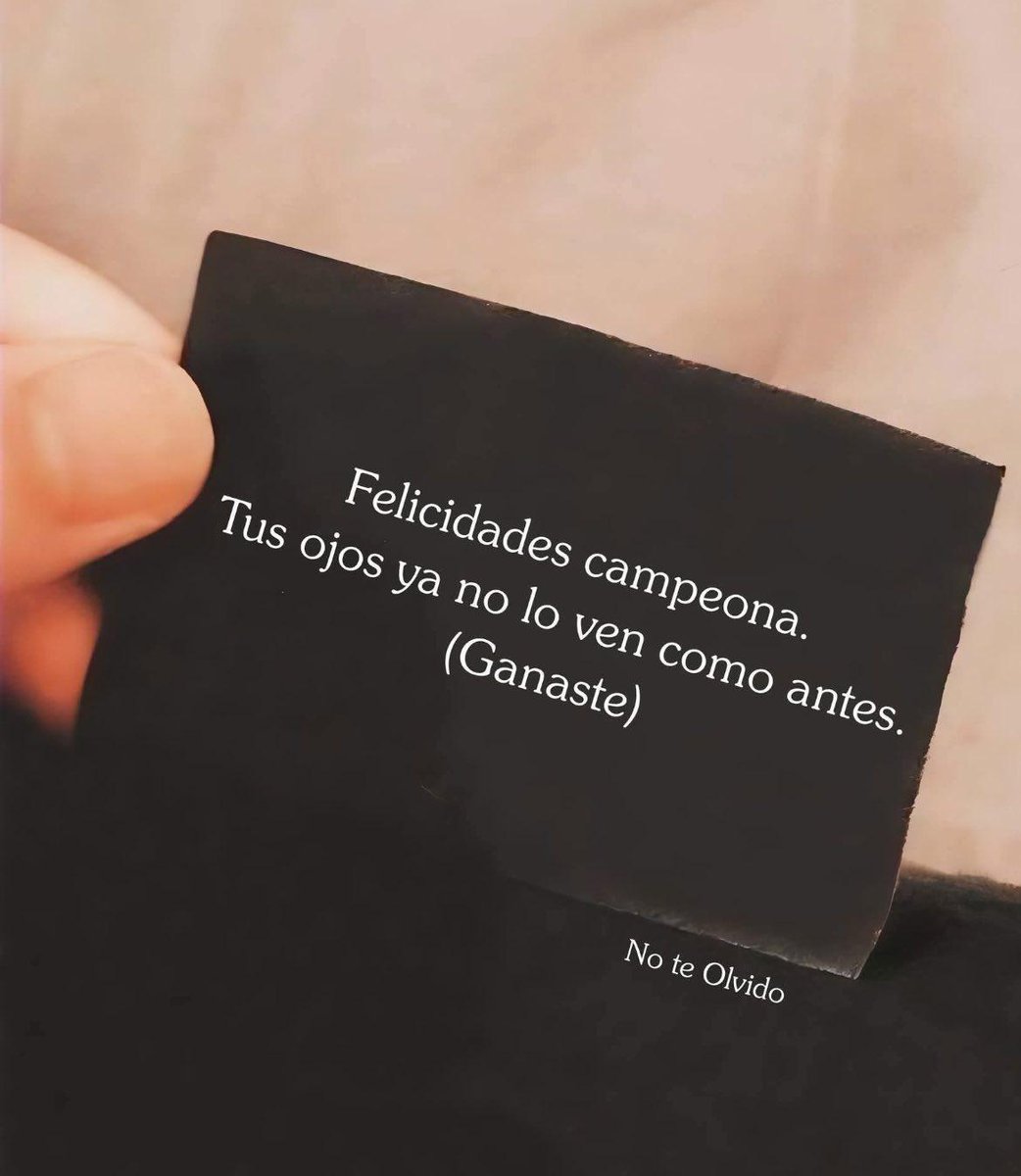 Si ya no lo ves con los mismos ojos, ganaste!!!