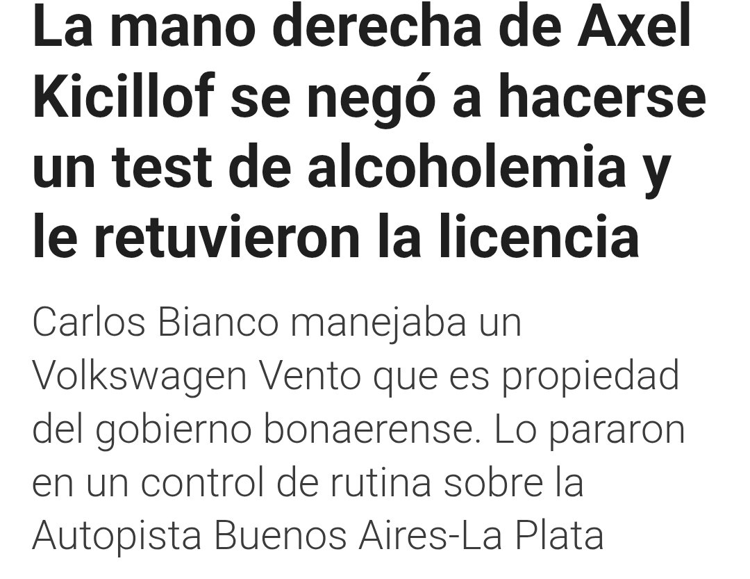 <a href="/diegosantilli/">Diego Santilli</a> Pregúntale que paso con el test de alcoholemia