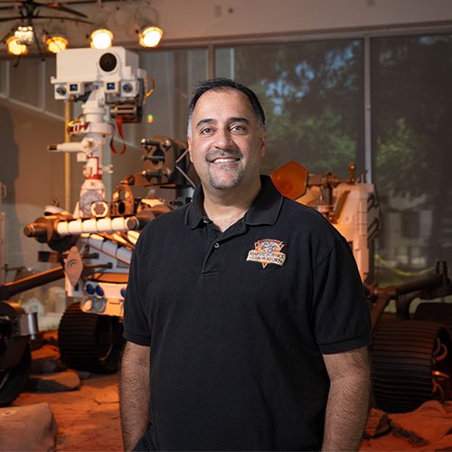caltechalumni's tweet image. On November 19, join Ashwin Vasavada (PhD &apos;98), project scientist for the Mars Science Laboratory. Vasavada will share the rover’s journey up the slopes of a Martian mountain and give a look at the triumphs and challenges of the mission. Details: caltech.edu/campus-life-ev…
