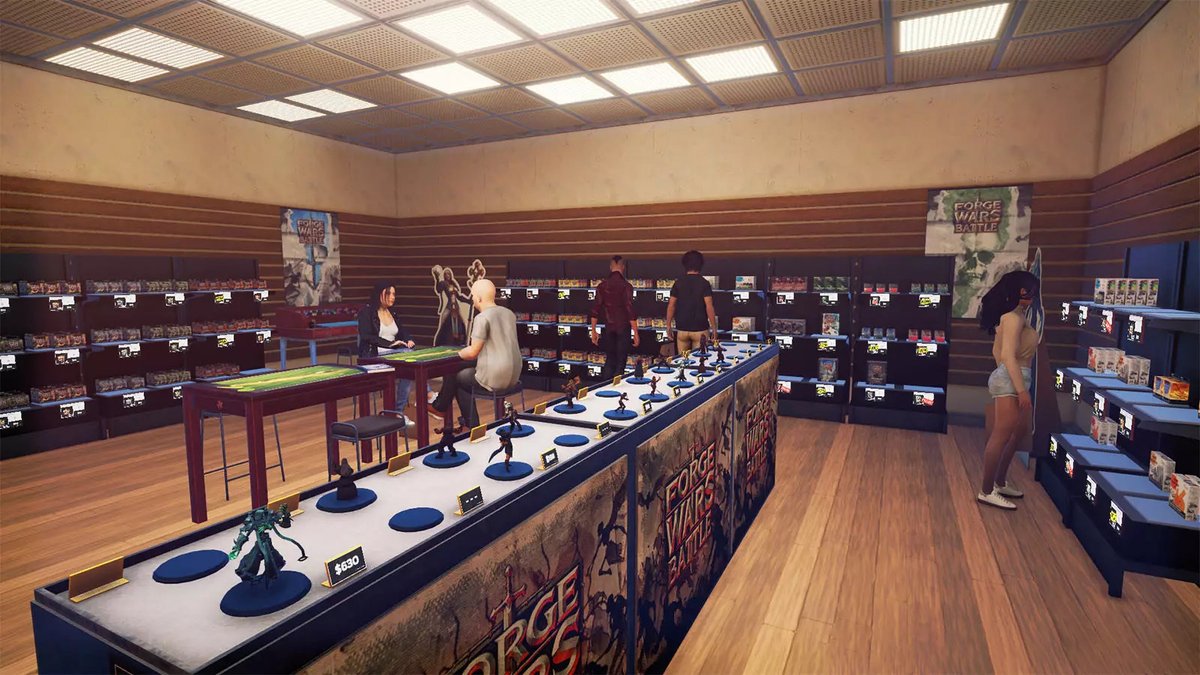 GamesplanetFR's tweet image. Il y a une nouvelle boutique dans le quartier, et c&apos;est la votre ! Avec  #TabletopGameShopSimulator de @knightfever_off, commencez à vendre, peindre et jouer avec vos figurines avec 15% de réduction pour le début de l&apos;accès anticipé.

🎲 gplnk.com/game/7648-1