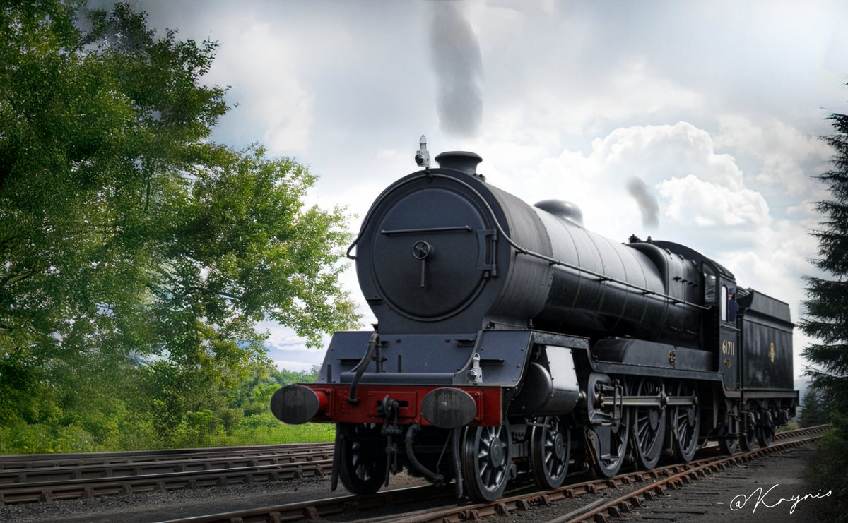 What if: 
LNER B7 | ex. GCR 9Q had survived to this day 
(digital visualisation)