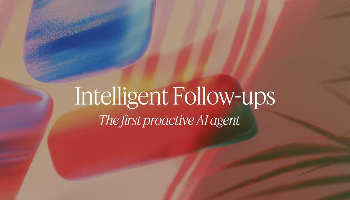 today we’re launching Intelligent Follow-ups.

aka the first AI agent that doesn’t wait around.

let’s start with the problem

millions of conversations go silent every day. customer asks to cancel an order, you ask for details, they never respond. ticket sits open forever.