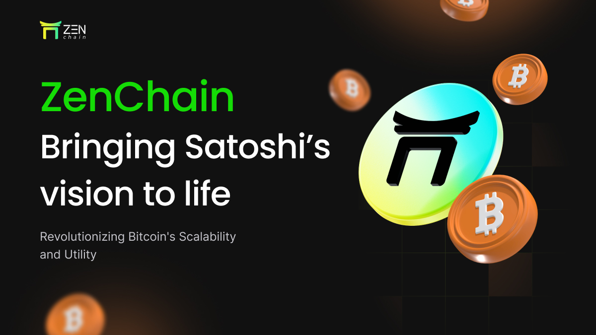 🟧 Bitcoin laid the foundation.
🟩 ZenChain builds the bridge to its future.

By connecting Bitcoin to EVM-compatible chains and enabling smart, cross-chain dApps, ZenChain brings Satoshi’s vision of a truly borderless financial system to life.

Powered by AI-driven security,