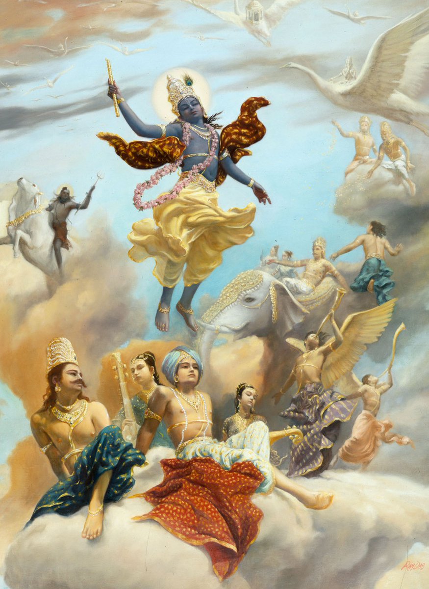 "Earth, water, fire, air, space, mind, intellect, and ego—these are eight components of My material energy."

BG 7.4