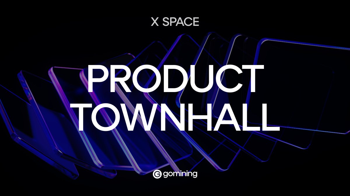 GoMining's tweet image. 🎙 GoMining X Space - Product Townhall: Unlocking Bitcoin’s Full Potential

🗓 Nov 13 |  14:00 UTC

We democratized mining - now we’re bringing Bitcoin into everyday finance and payments. ⚡

Here’s what we’ll cover 👇

🔹 How GoMining is evolving beyond mining into broader…