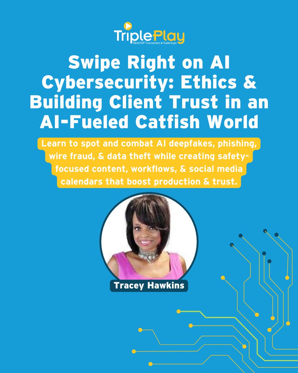 AI is changing the #realestate game! 

Keep up with evolving technologies like <a href="/OpenAI/">OpenAI</a>'s ChatGPT, <a href="/Google/">Google</a>'s Gemini, and other leading generative AI platforms by adding these sessions to your schedule. 

Check out the full #TP25 schedule: triplep.ly/3GDFqBp