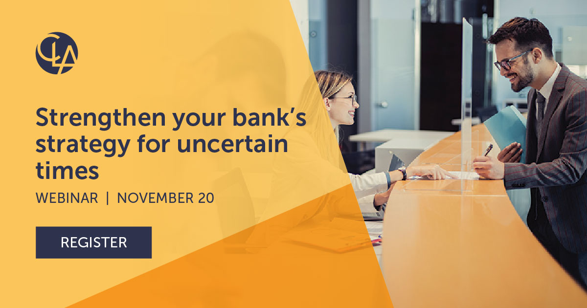 Help your community bank build resilient plans for future industry shifts and hear from industry leaders as they share insights on building strategic plans that withstand disruption. Register for our webinar here: claconnect.com/en/events/2025…