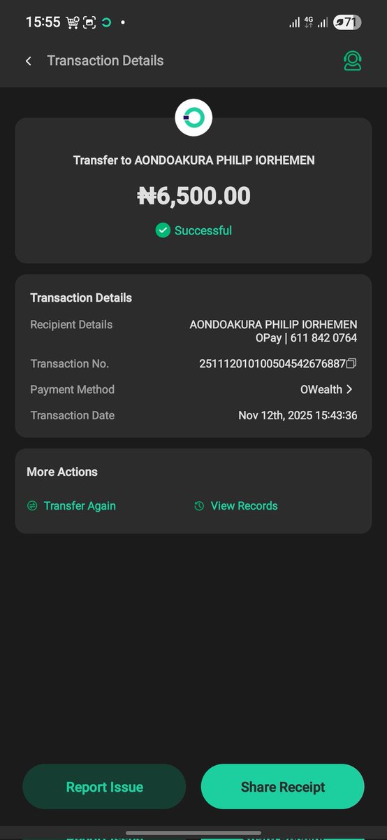 _debby17's tweet photo. @OPay_NG kindly do something about this now https://t.co/kvtaFS9Wkw