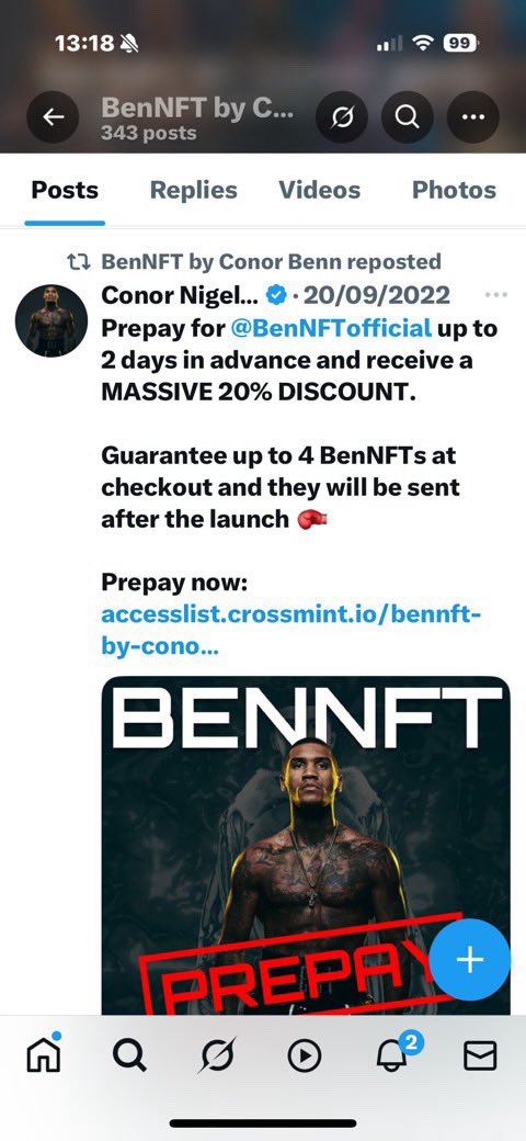 Mxtthews11's tweet photo. @TheMaximus73 @ChrisEubankJr @ConorNigel @BenNFTofficial Yes. https://t.co/AEztWoa5zJ