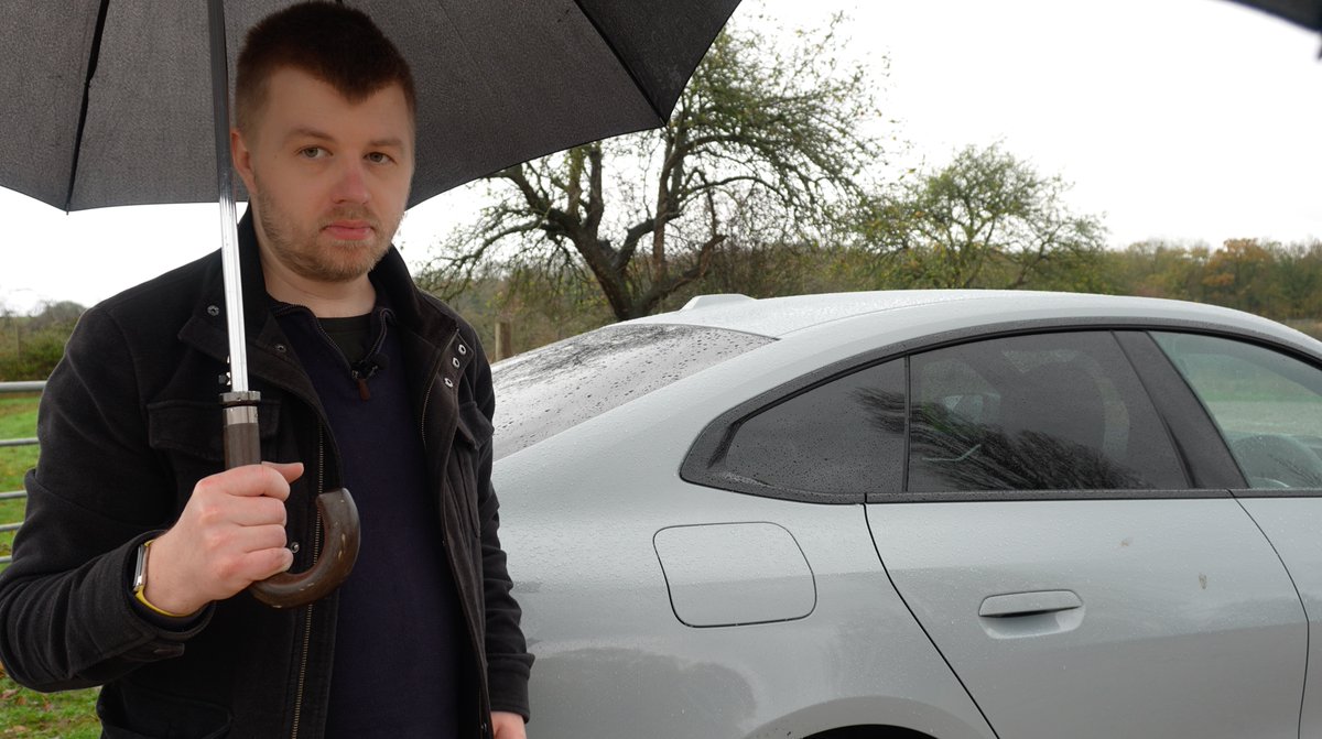 Today's filming had me looking like I was cosplaying a weatherman