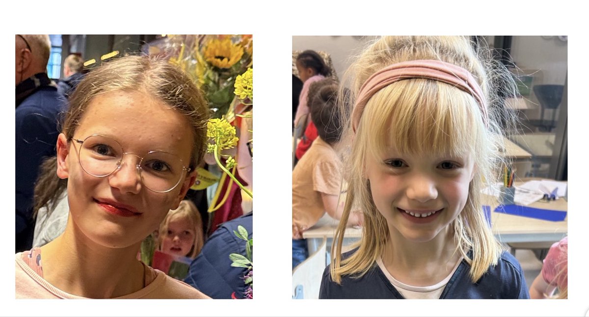 JanZwemer's tweet photo. Vandaag is dochter Laura jarig.
Bijzonder ook om haar het cadeau aan te bieden van de twee schilderijen van hun dochtertjes Anna en Meike. Twee stralende meiden die je laten stralen als je ze schildert en wanneer hun ogen contact maken. 
Blij maken, maakt blij!! https://t.co/uffTrfhYvZ