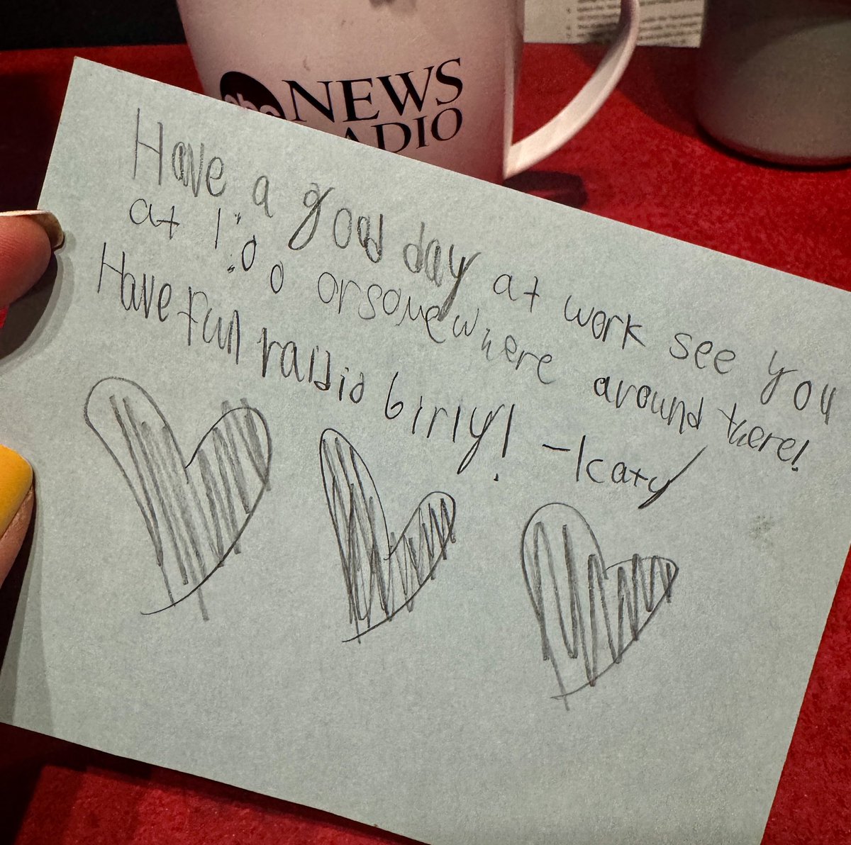 PattyCakes_713's tweet image. Notes from my 9 year old I find in my lunchbox. Little does she know, she’s the reason for all I do. 🥹 she makes me so proud! #momlife #motivation