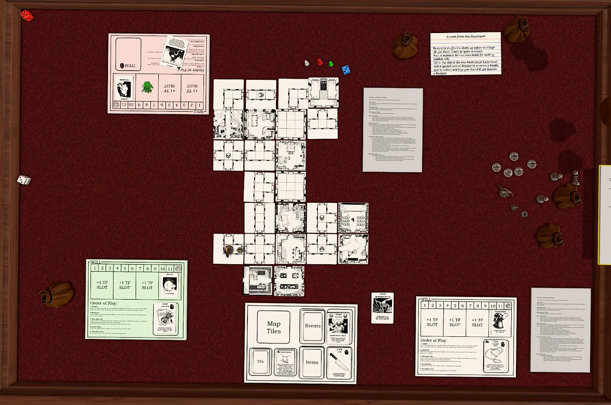 Just ended a multiplayer game of Black Shirt Boy's Hill House as a pregnant slob. Could have been worse, I guess.