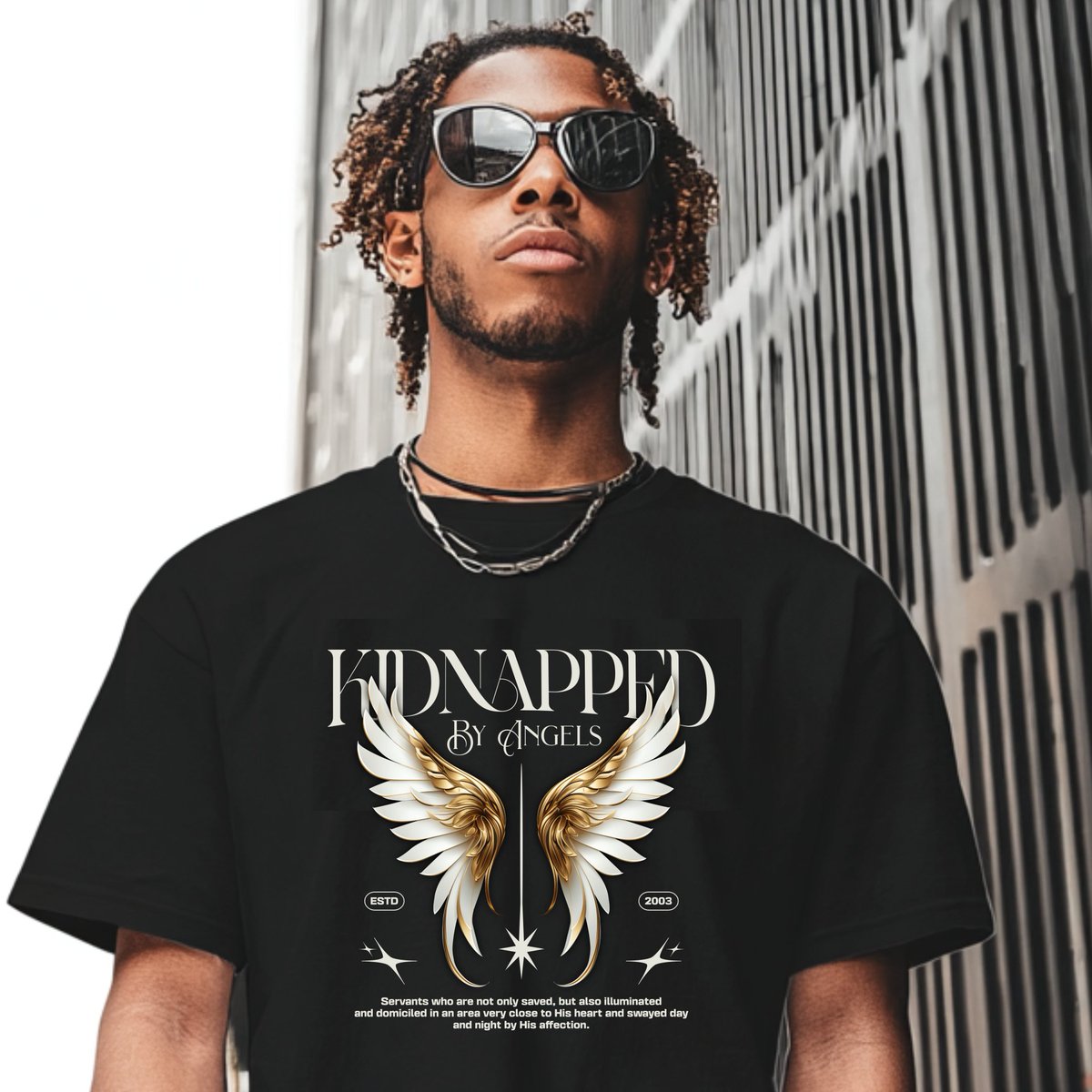 HenningMJS's tweet image. Kidnapped by Angels Tee
Edgy, Urban divine bold winged graphic with streetwear attitude. Perfect for youth style casual wear

uniquetshirts4you.etsy.com/listing/440103…

#StreetwearStyle #AngelWingsTee #UrbanGraphic #YouthFashion #EdgyApparel #SpiritualStyle #UnisexTee #StatementWear #ChristmasGift
