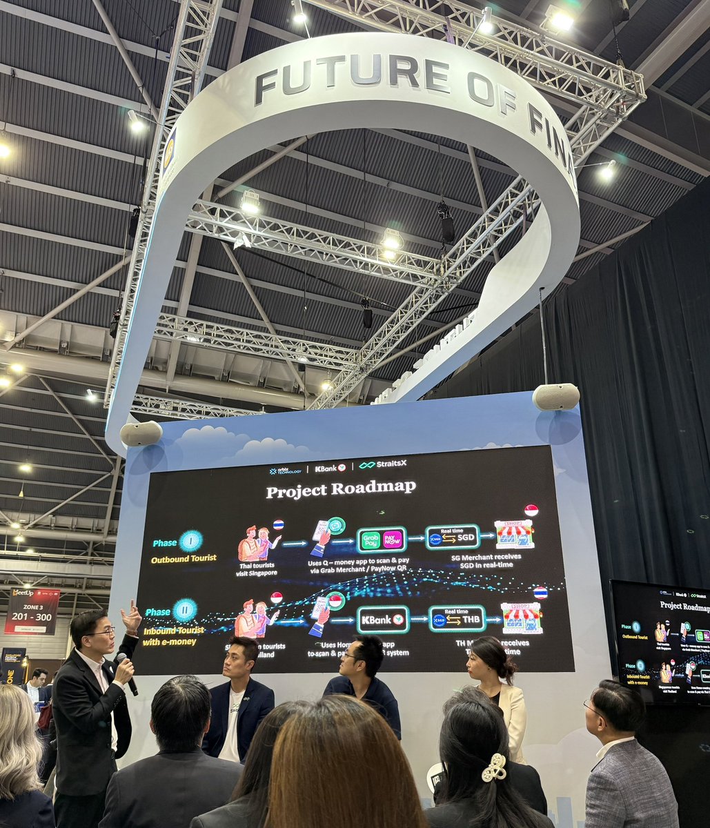 Day 1 at Singapore Fintech Festival <a href="/sgfintechfest/">Singapore FinTech Festival</a>, the largest fintech event in APAC.

The excitement around stablecoins from commercial banks, retail banks, and Web2 payment service providers is real.

Half of all conversations I had with banking and Web2 payment folks were