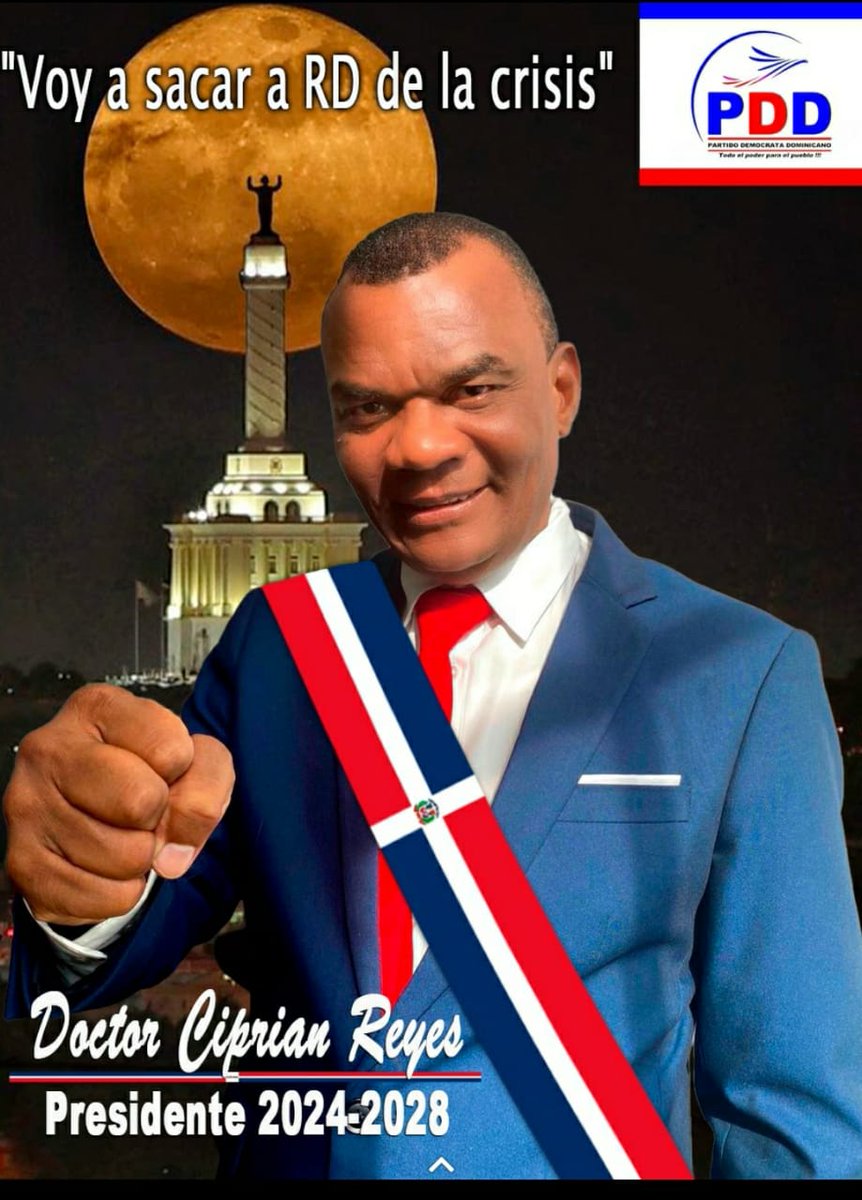 ciprianreyes's tweet image. Voy a sacar la República Dominicana 🇩🇴 de la crisis.
#CiprianReyes2028
#TodoElPoderParaElPueblo.