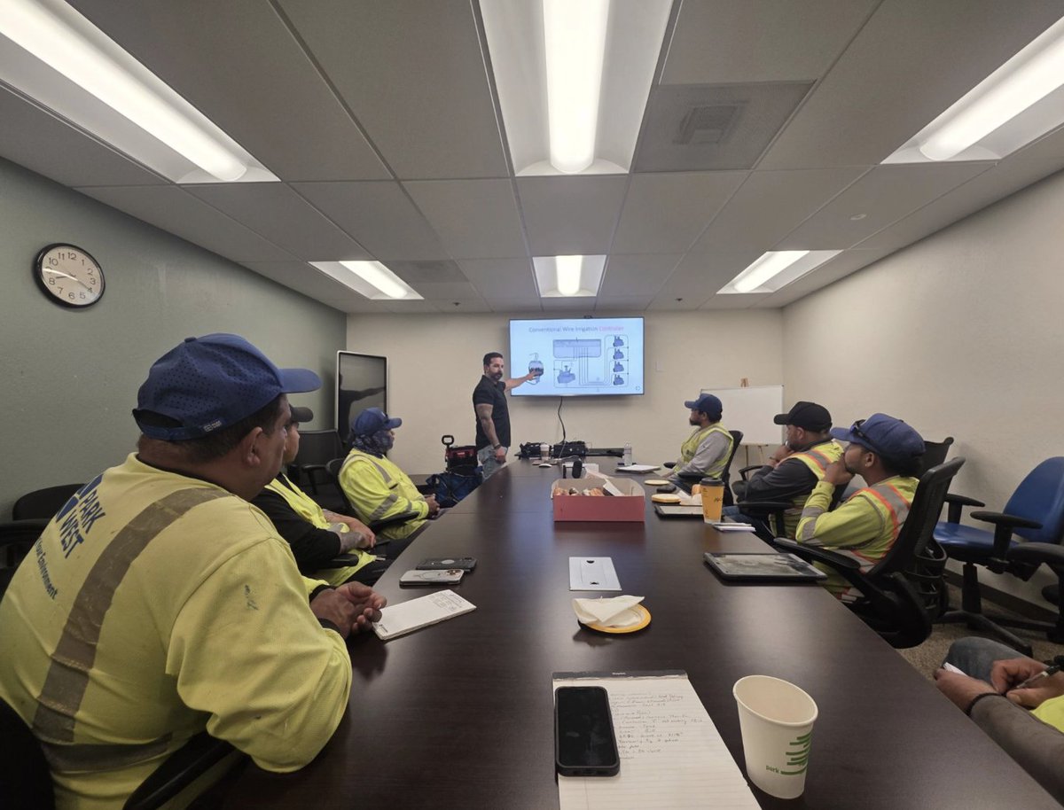 A big thank you to HydroPoint's Channel Regional Sales Manager, Noé Cruz for leading the session and Director of Technical Operations over at Park West, Daniel Smith for helping coordinate. 

#HydroPoint #SmartWaterManagement