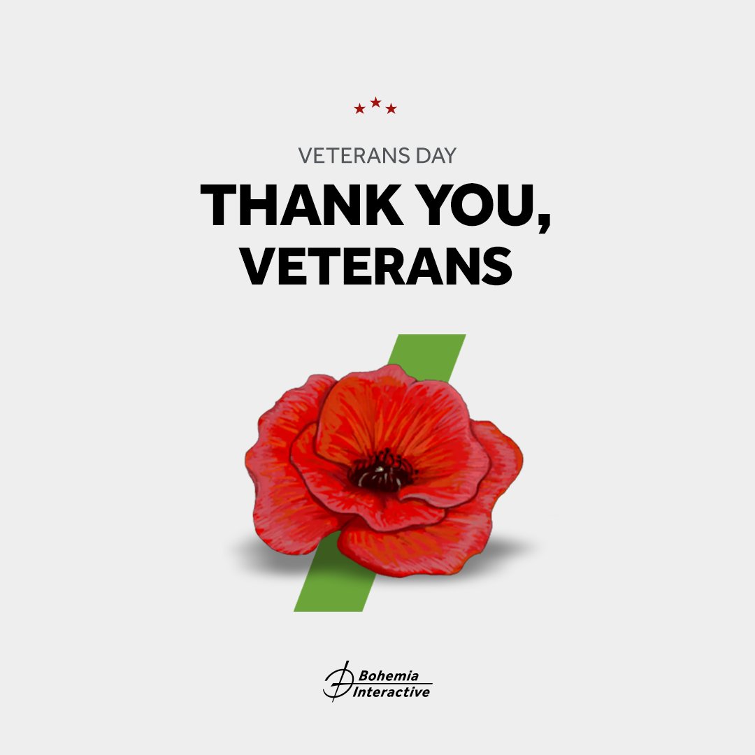 Yesterday was Veterans Day, but honoring the courage, sacrifice, and service of veterans shouldn’t be limited to just one day.
Today, and every day, we salute all who have served. Thank you for your dedication and bravery. 

#ThankYouVeterans
