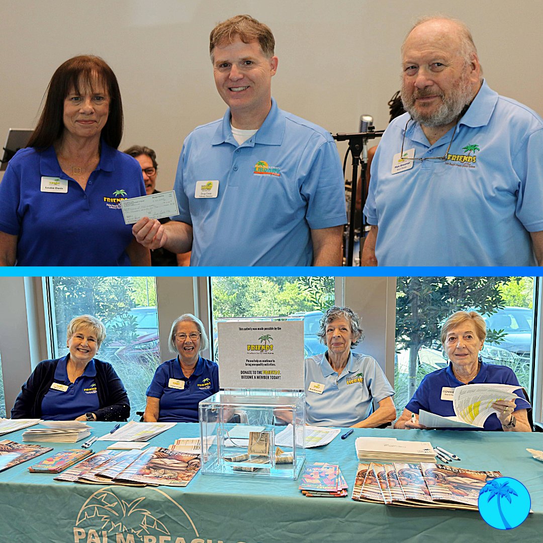 pbclibrary's tweet image. The Friends Annual Meeting was a hit! They celebrated a year&apos;s worth of accomplishments. The Toomey Foundation donated $10,000 to further support the Friends and reading initiatives. Preservation Road held a concert