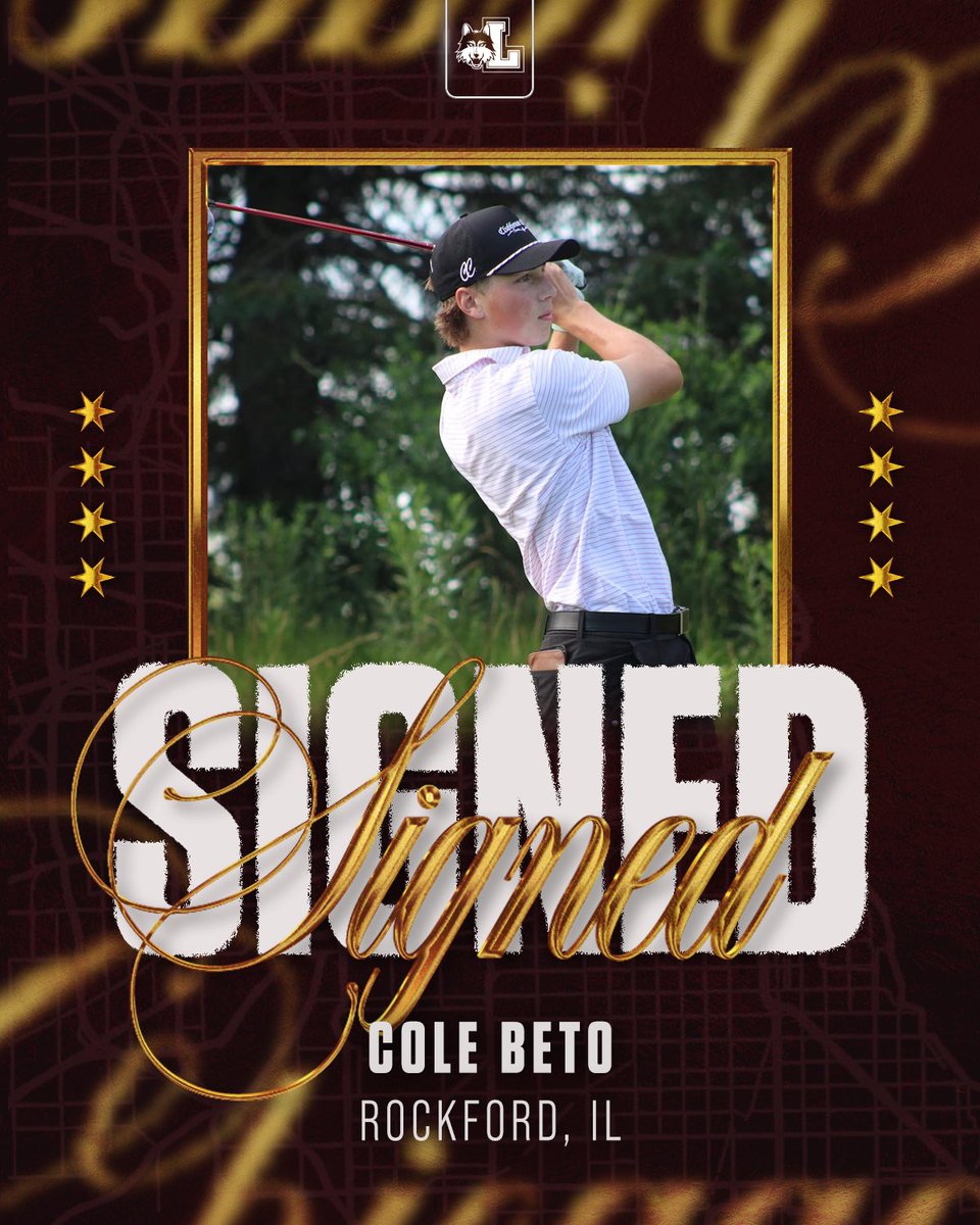 Welcome to the pack, Cole! 🐺🏌