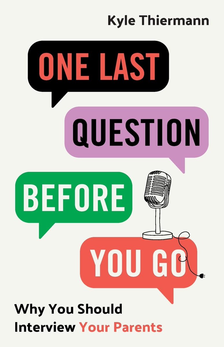 LiteraryTitan's tweet image. One Last Question Before You Go: Why You Should Interview Your Parents blends #memoir and #guidebook to share with #readers the #author&apos;s project to record conversations with his parents before it&apos;s too late and how it evolved into something deeper. amzn.to/3LF2bcM?utm_ca…