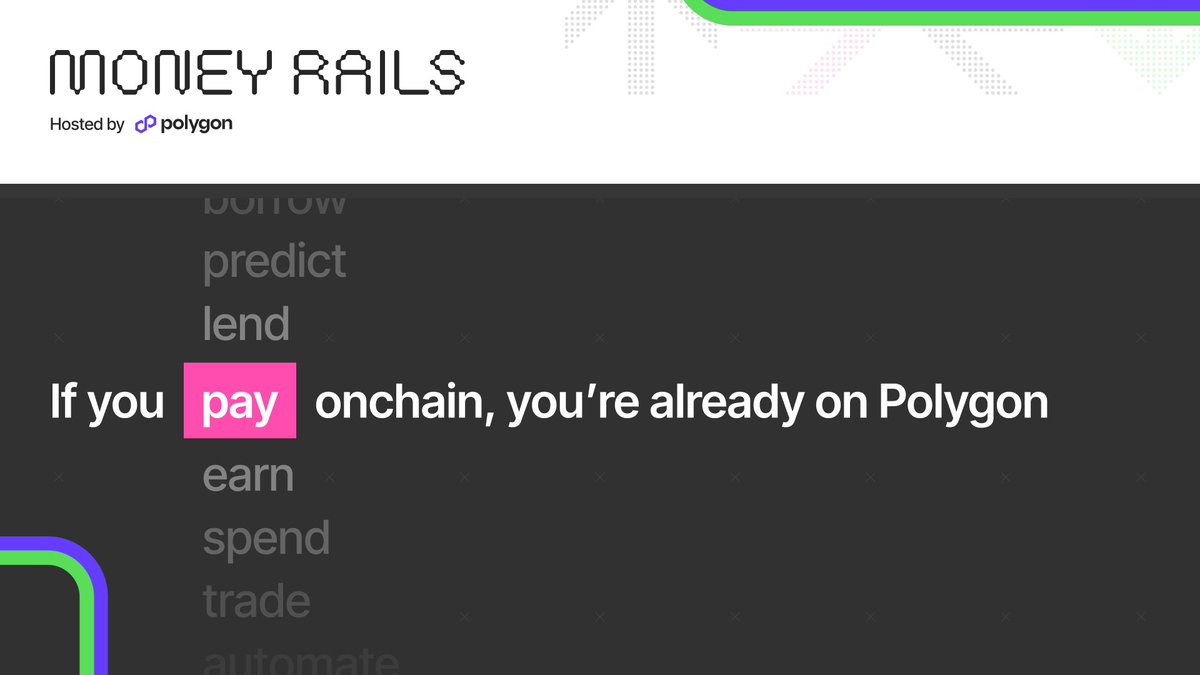People using crypto in Latin America are on Polygon more than any other chain.

We're going to talk about why in Buenos Aires a week from today

Luma below