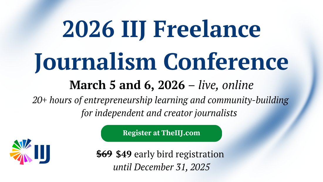 The Institute for Independent Journalists tweet media