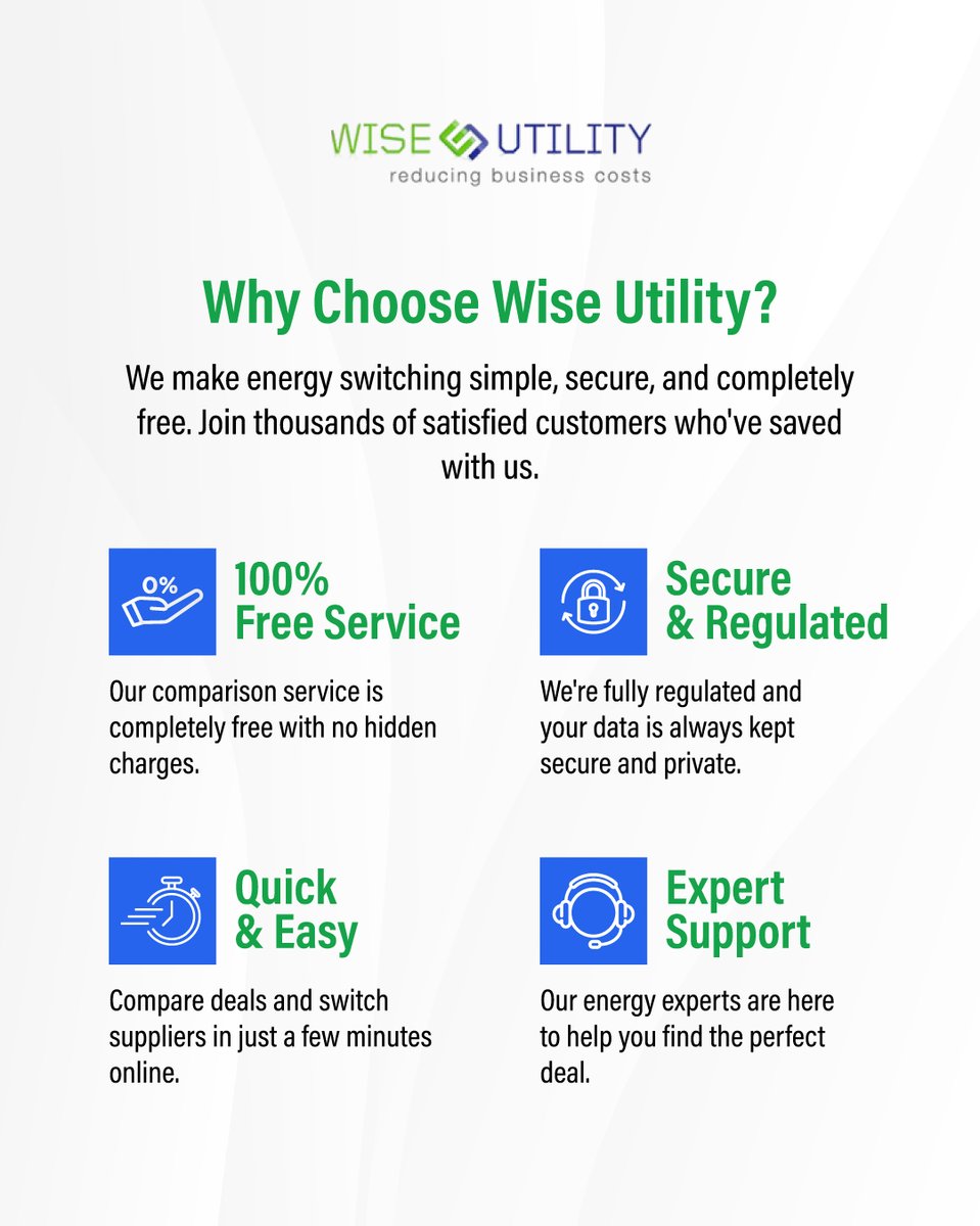 💡 50,000+ customers already trust us to cut their energy bills.

With Wise Utility, you get a service that’s quick, secure, and completely free.

Join 50,000+ happy customers already saving with Wise Utility.

🔗 Compare now at wiseutility.co.uk
