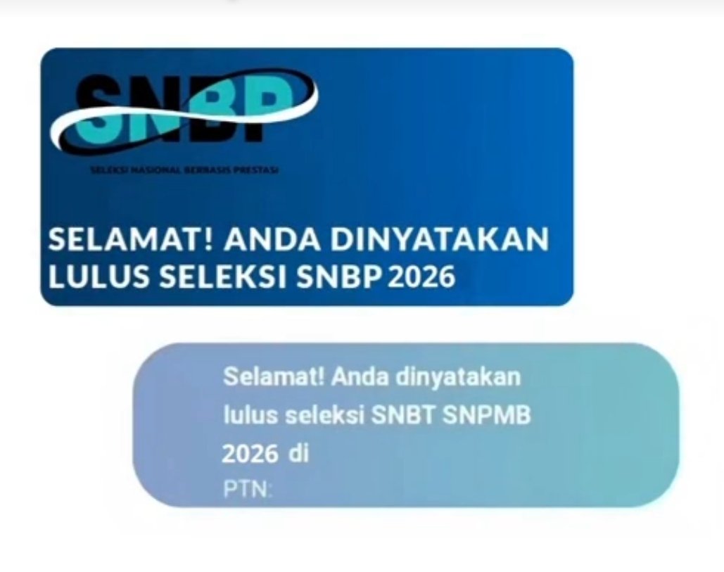 INFO SNBP & SNBT 2026 tweet media