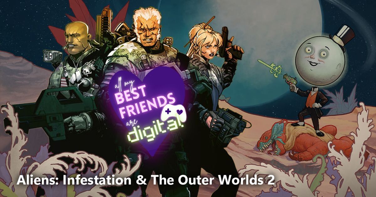 AMBFAD's tweet image. We return to the Aliens franchise and the Nintendo DS with Infestation, where #squadgoals run smack into permadeath. Meanwhile, your power fantasies in The Outer Worlds 2 run smack into the reality of your character's incompetence. buff.ly/5YXrA9i