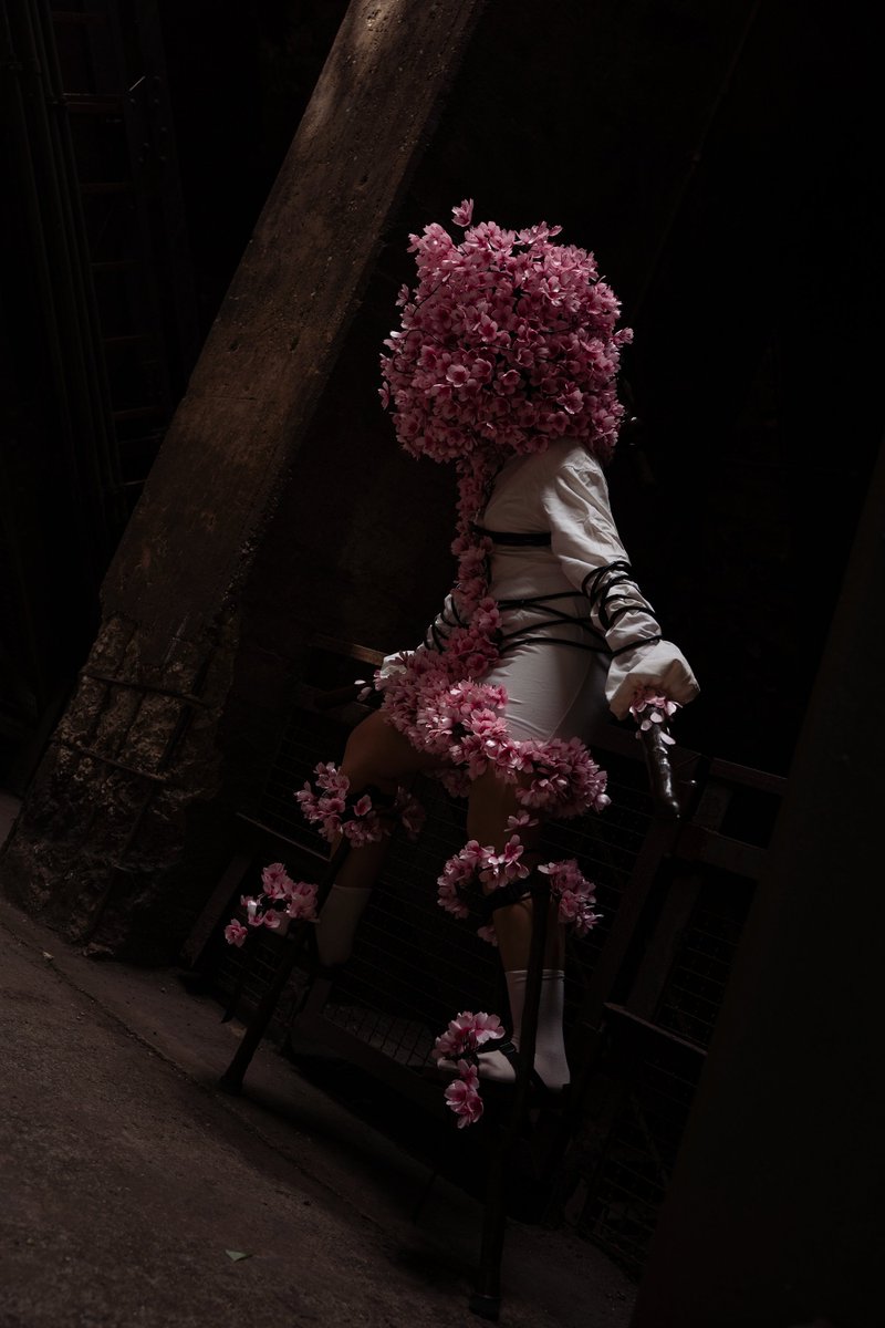 KleineKonan's tweet photo. I am so Happy how Well my Sakura Head Cosplay turned Out. Every single petal was Handmade and the whole costume took 6 months to make but it was so Worth it!
Photo by the amazing @_ansay_ once
@Konami @konamieu
#silenthill #cosplay #sakurahead https://t.co/XzdSqUgcak
