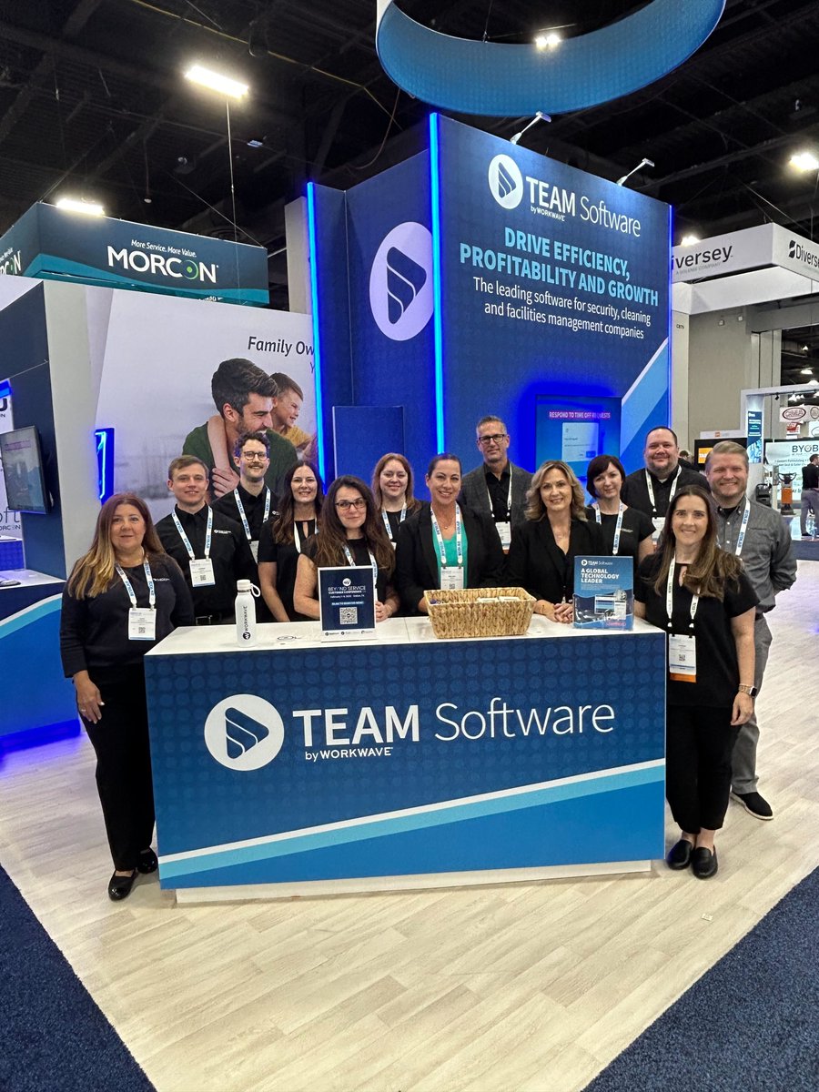 TEAM_Software's tweet image. We’re live from Vegas at @ISSAShowNA Booth #5420, showcasing our #TEAMSoftware solutions built for the #cleaning industry! 

Join us tonight at Booth #25 during the @BSCAI Contracting Success opening reception. We can’t wait to connect!