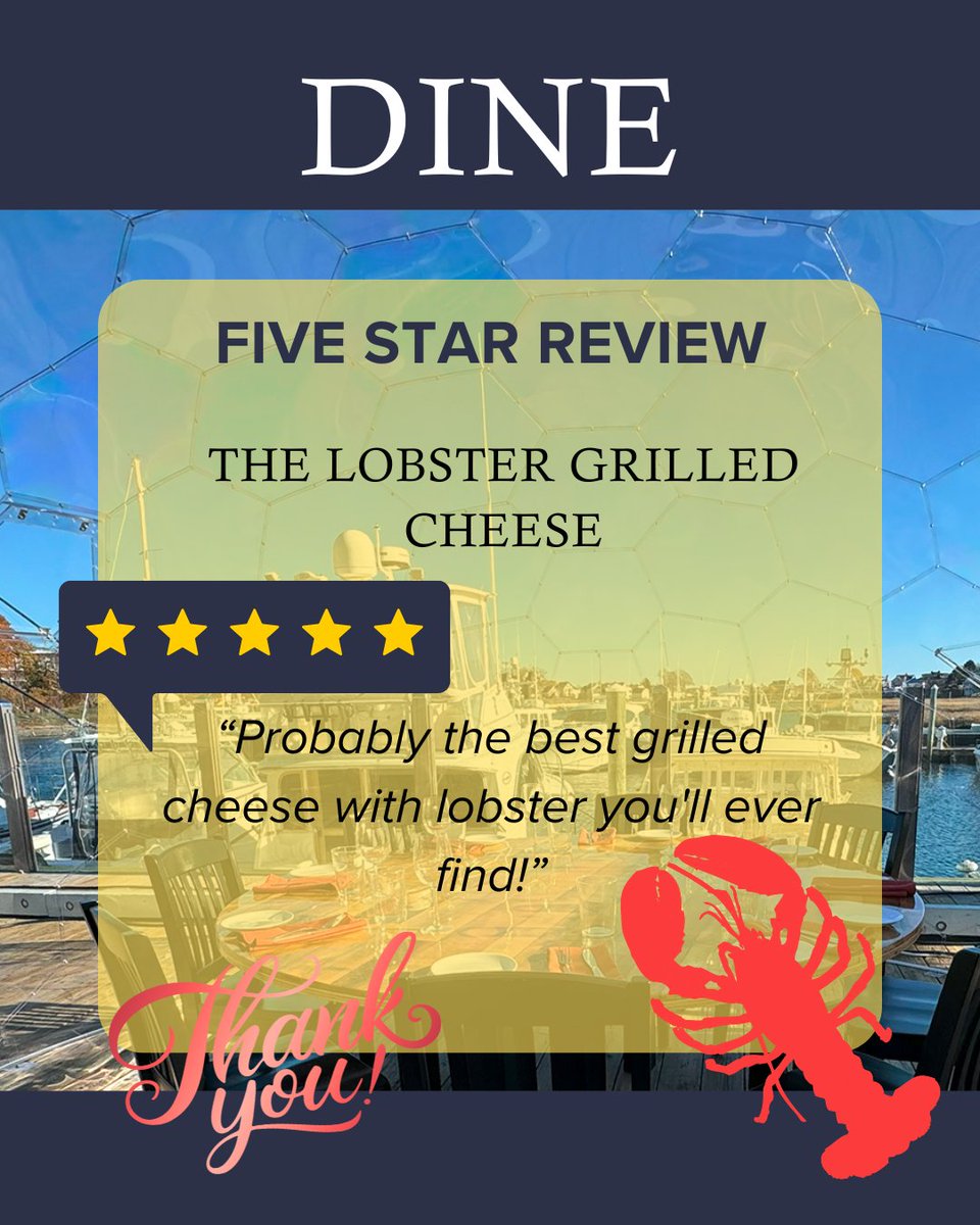 MileMarker_One's tweet photo. Five Star Review - highlight. 🦞 The Lobtser Grilled Cheese 🦞 at Mile Marker One Restaurant: "Probably the best grilled cheese with lobster you'll ever find!  Thank you Elisabeth. 🥰 https://t.co/50JgMv2x3l