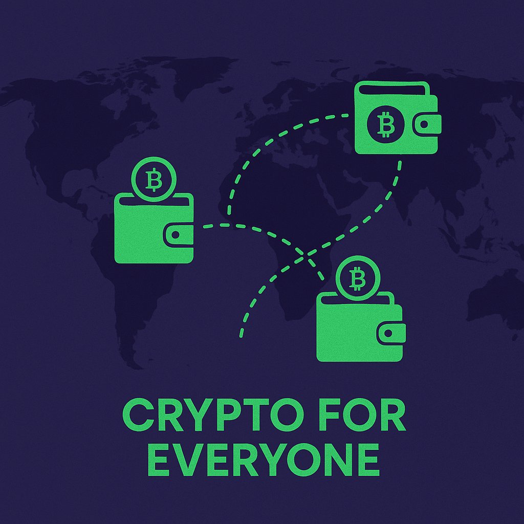 Coinme's tweet image. Crypto access isn’t about chasing riches; it’s about empowerment and inclusion. 🌍 #CryptoForAll #Coinme