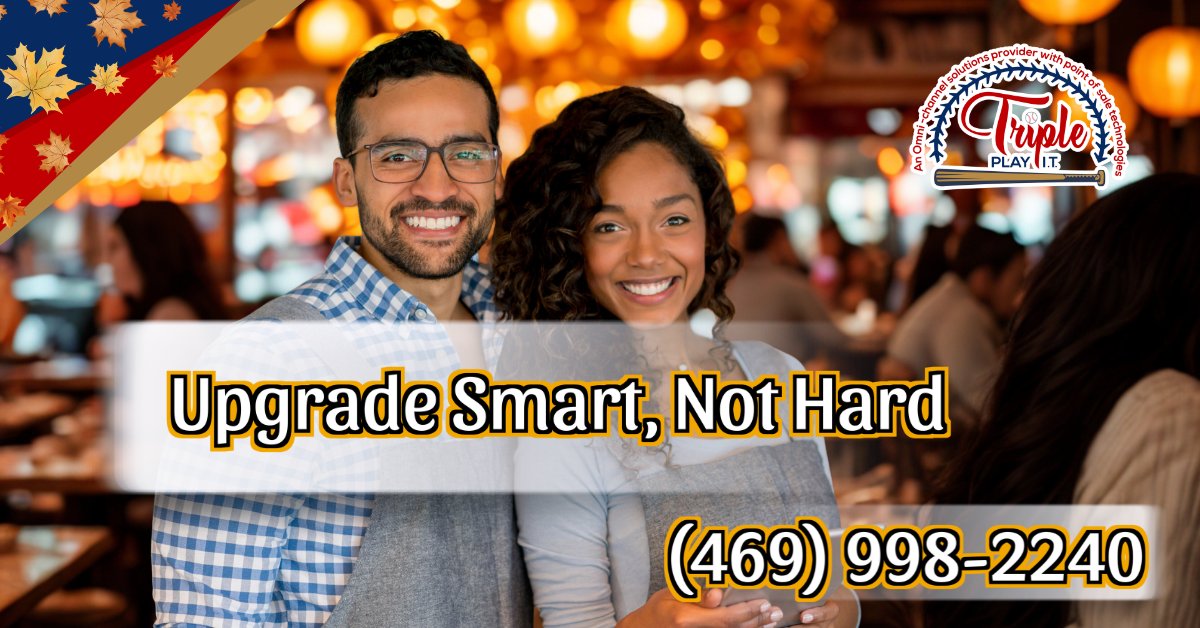 TriplePlayIT's tweet image. 🦃 Upgrade smart, grow strong.
 This holiday season, give your business the gift of reliable POS tech.
 🎯 Smooth sales, faster service, happier customers.
 📞 (469) 998-2240 | 🌐 tripleplayit.com
 #POSSystems #ThankfulTech #BusinessGrowth #TriplePlayIT
