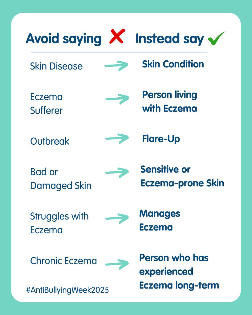 National Eczema Society tweet media