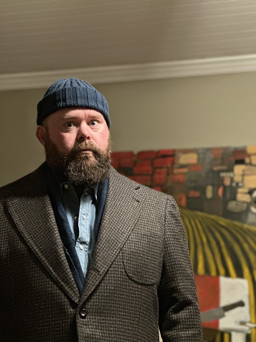 DavidLaneDesign's tweet image. Tweed and Denim.