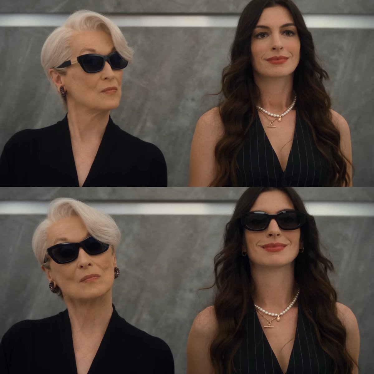 Meryl Streep and Anne Hathaway in ‘THE DEVIL WEARS PRADA 2’

In theaters May 1, 2026.