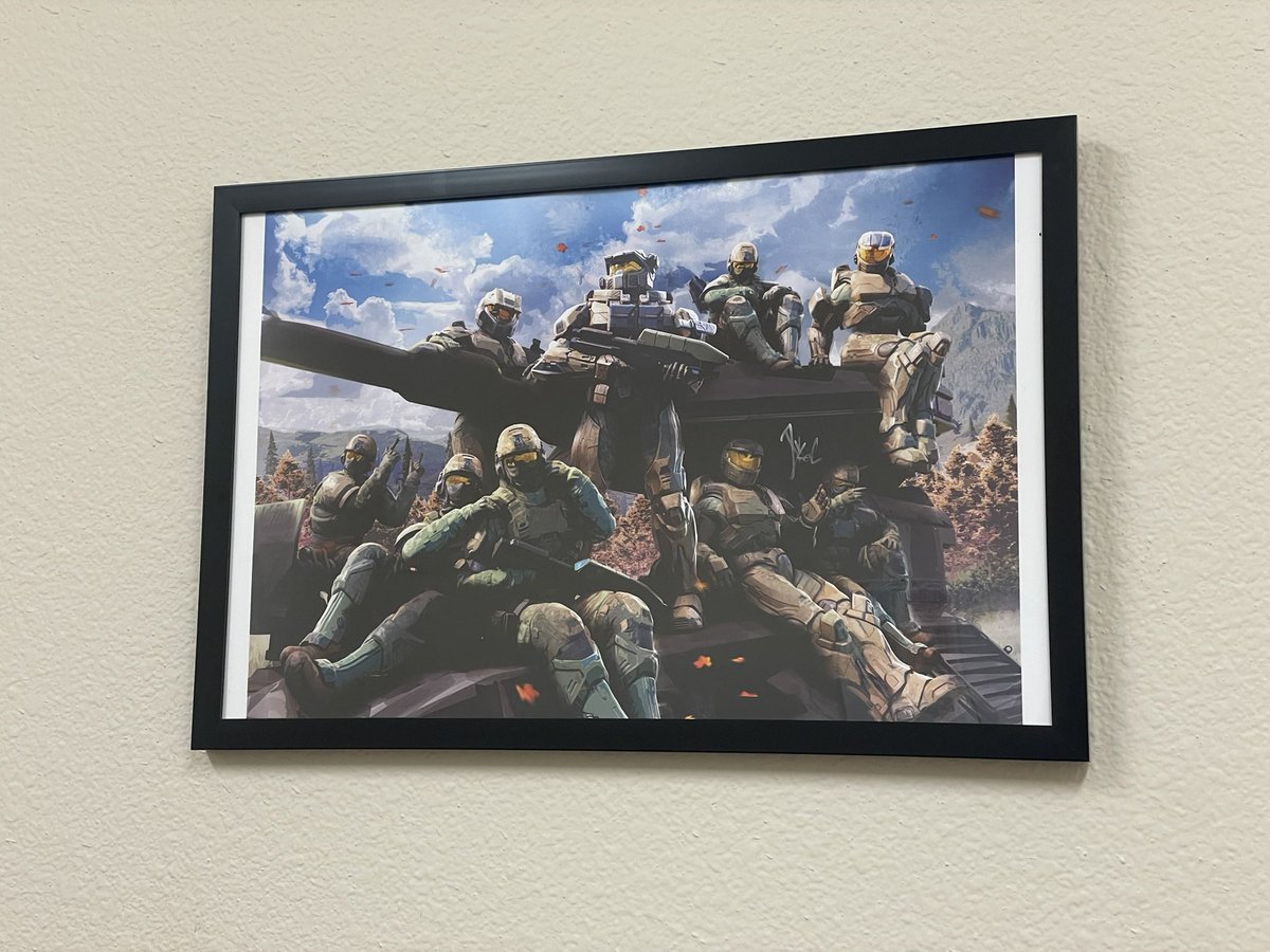 SP4RT4N_REX's tweet image. My office at work got an upgrade. Thanks @pixelflaregfx!