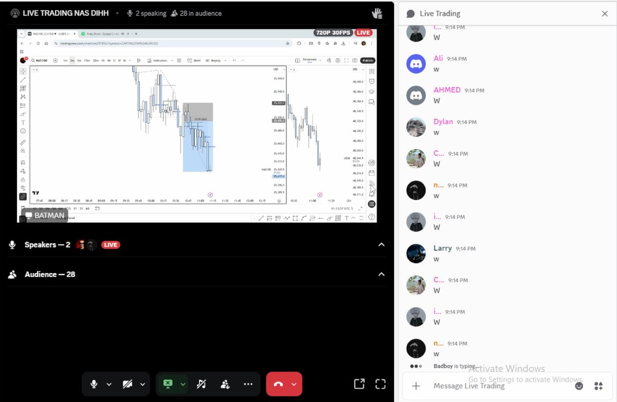 $NQ 2RR Live on stream 

Join free Discord for live Trading