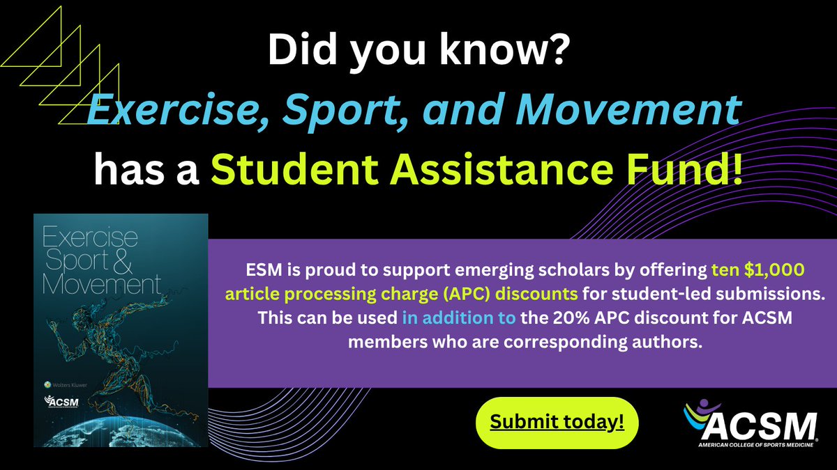 Exercise, Sport, and Movement tweet media