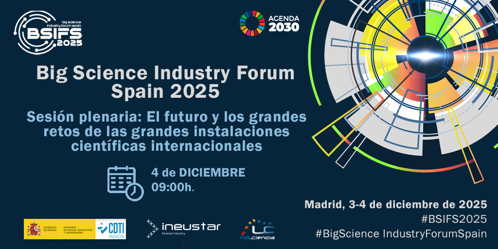 CDTI_innovacion's tweet image. 🌍 La #GranCiencia del siglo XXI afronta grandes retos: #colaboración, #CienciaAbierta, #sostenibilidad y el papel de la #industria española

🎙️ En el #BSIFS2025, la Sesión Plenaria III abordará el futuro con ponentes destacados:
▪️ Eva Ortega @CienciaGob 
▪️ Ángel Ibarra…