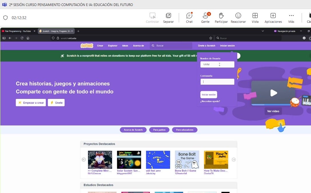 CEEPrincDonJuan's tweet image. Parte del profesorado del CEE Príncipe Don Juan continúa formándose en @escuelasvisual y otra parte en #DesarrollodelPensamientoComputacional con @CFIE_Avila 
Innovar, aprender y compartir para seguir creciendo juntos.

#EducaciónEspecial #FormaciónDocente #InnovaciónEducativa